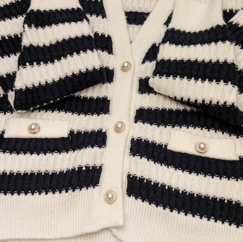 Vintage stripes cardigan - Picture 5 of 8